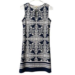 Haani Dress Women‎ Size Small Petite  Sleeveless Textured Preppy Classic